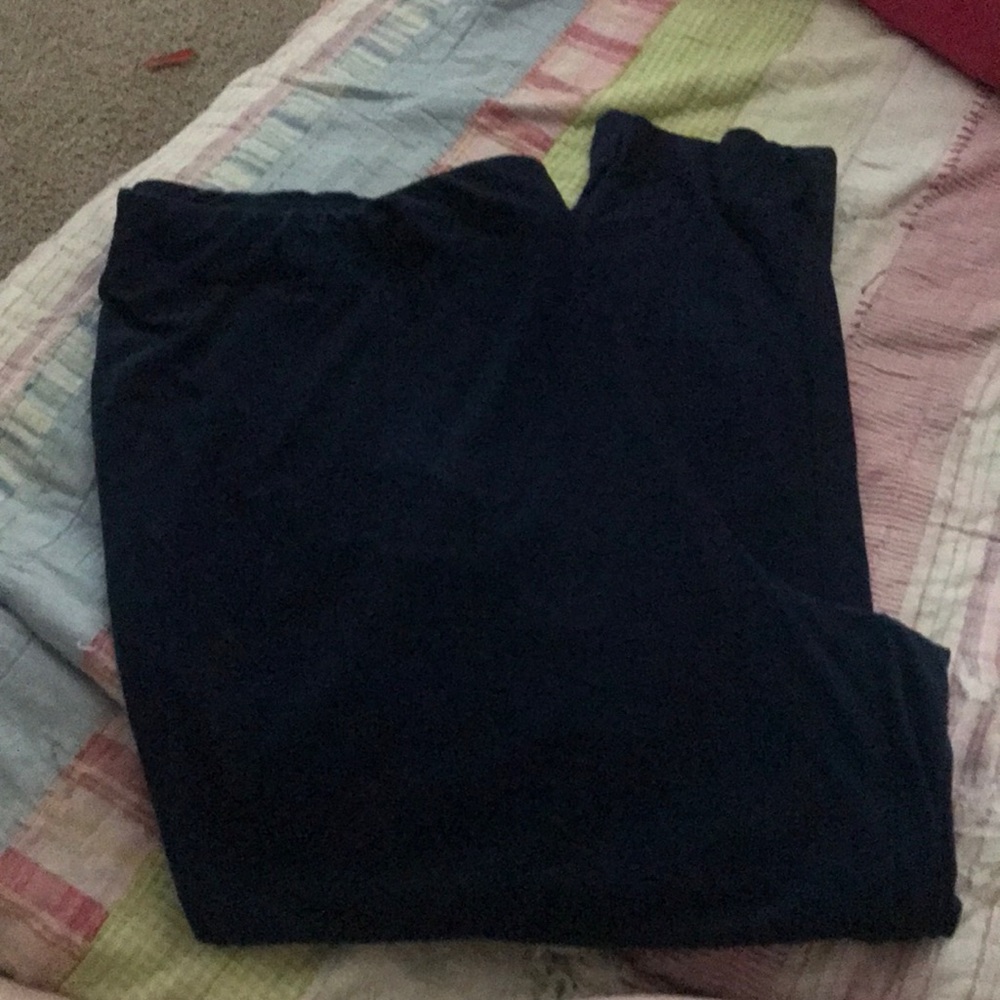 3x Blue leggings